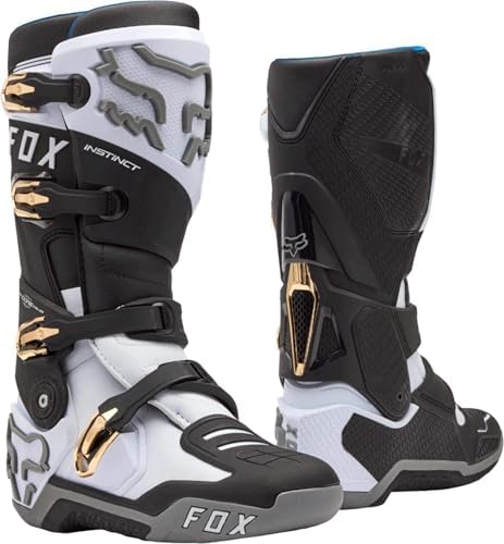 Fox Comp 5　オフロードブーツ　M9 ホワイト/ブラック Amazon.com: Fox Racing Men's Comp Motocross Dirt Bike Boots, White